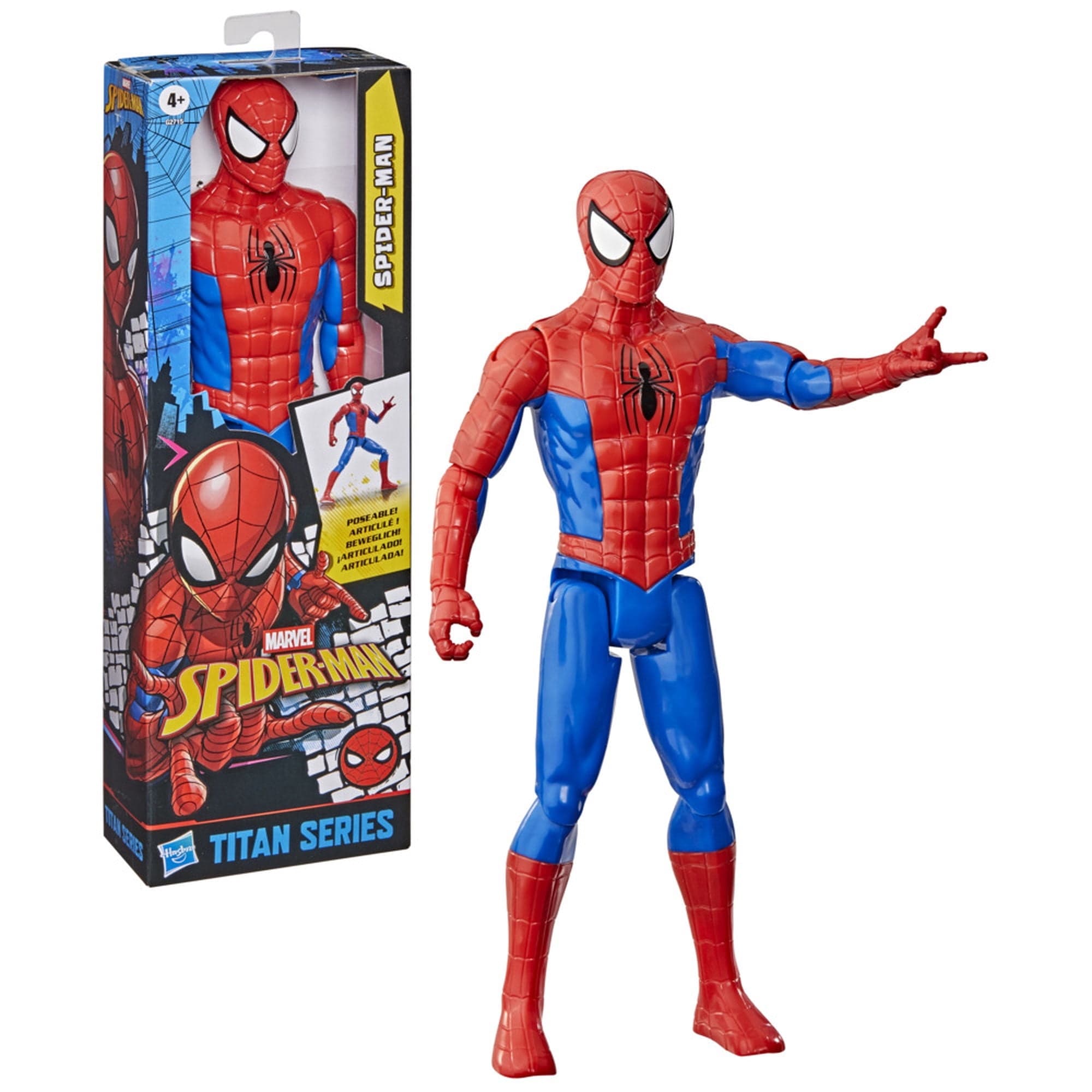 Figuras de Accion Marvel Spider-Man Titan Series Spider-Man