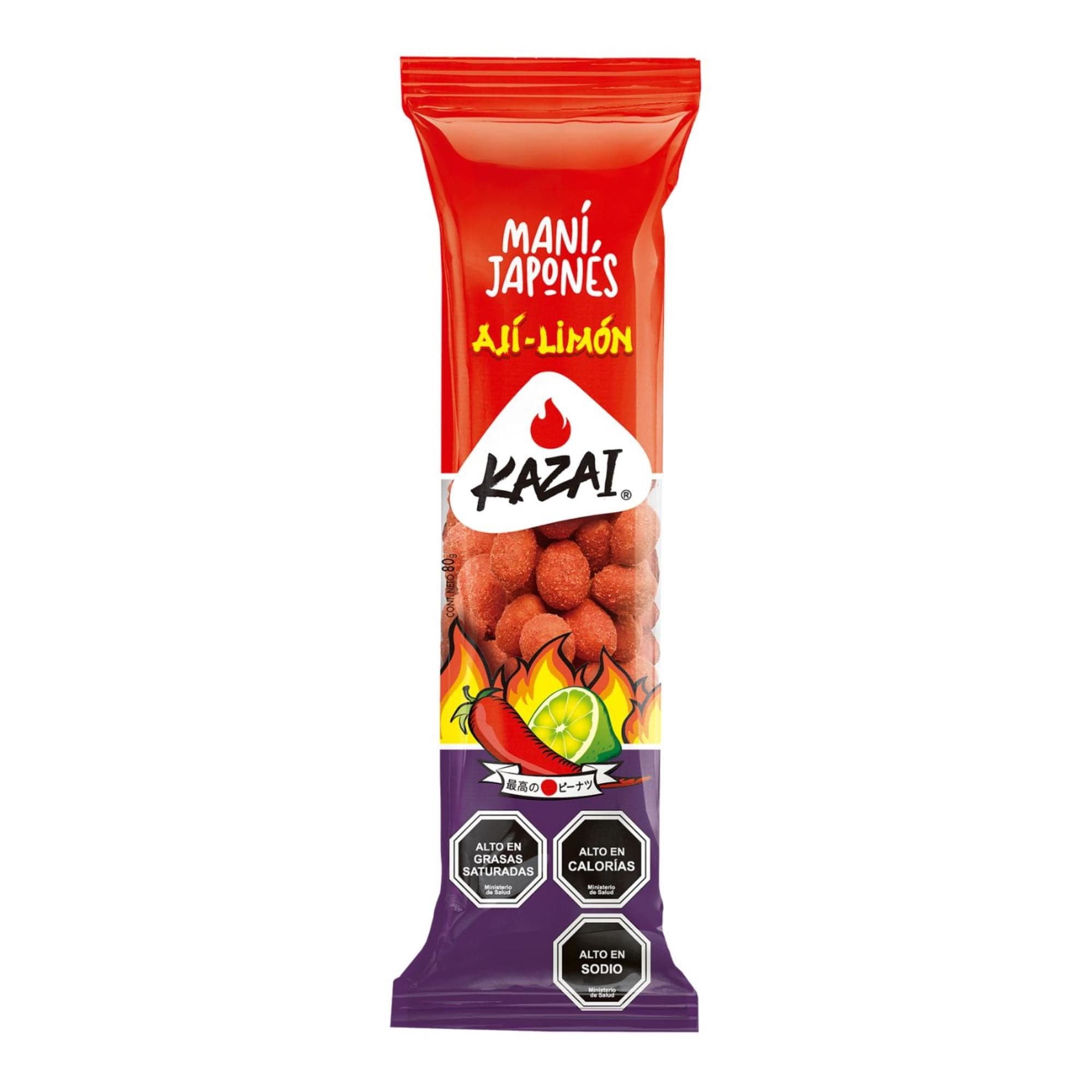 Mani Japones Aji Limon, 80 gr