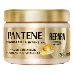 Crema Pantene Mascarilla para cabello Repara y Protege, 300 mL