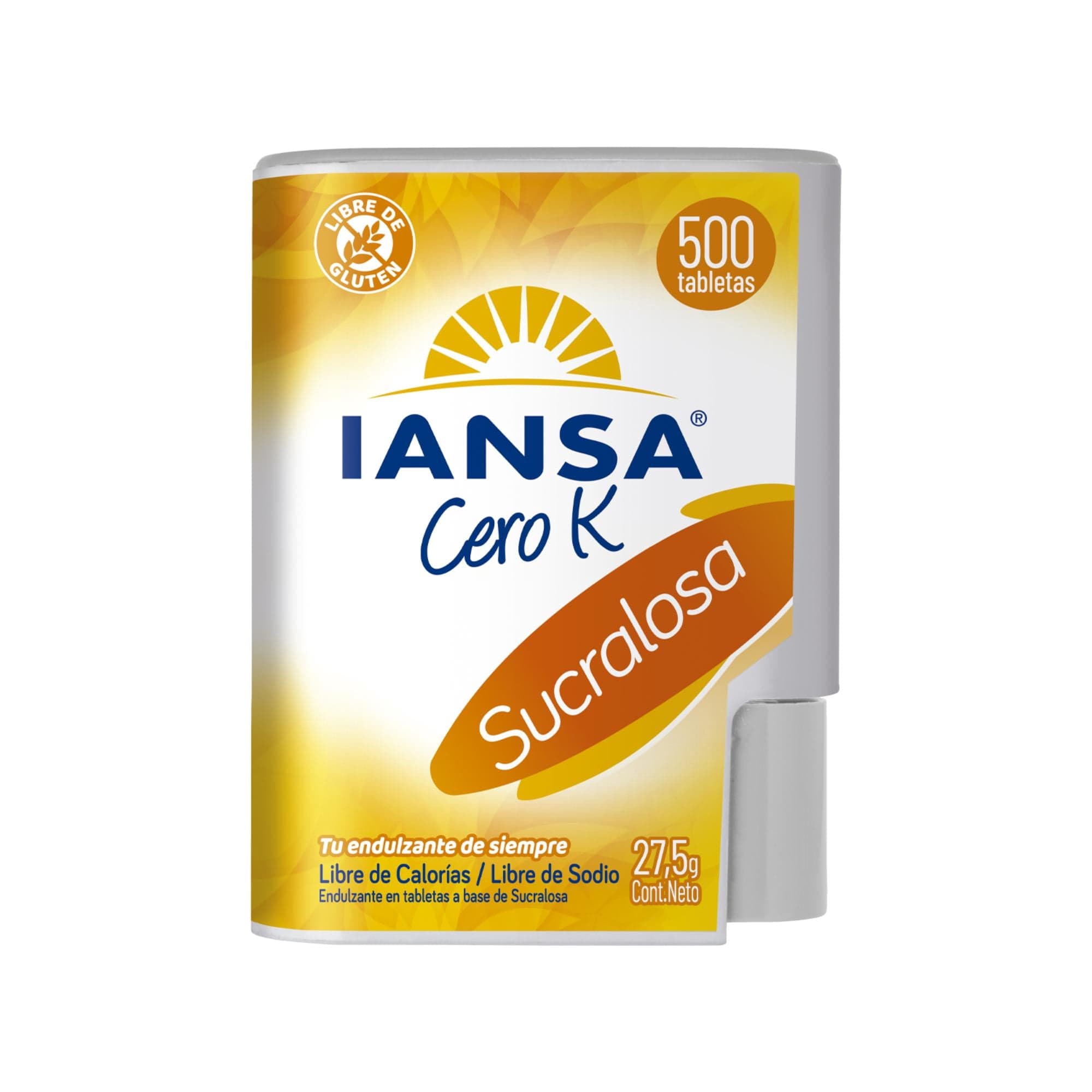 Endulzante Tableta Sucralosa Display, 500 Un