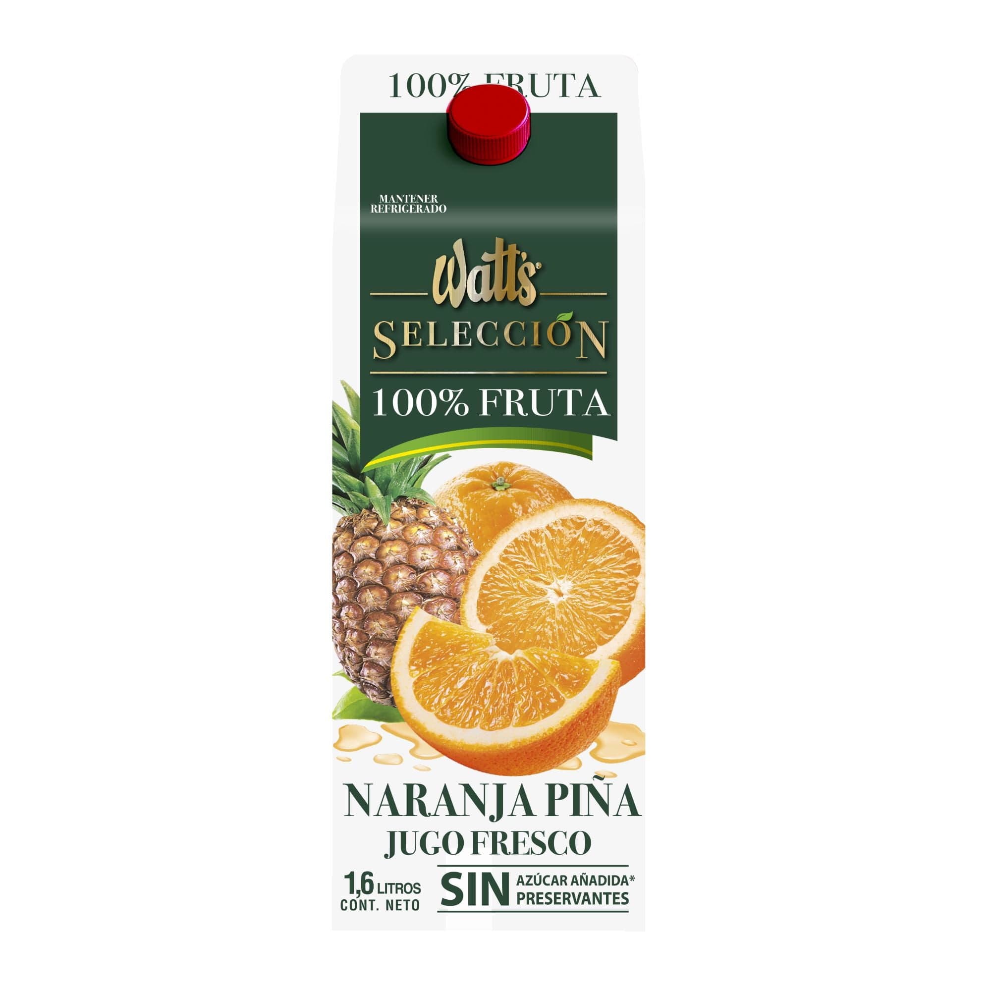 Jugo Naranja Pina 1.6 Litros, 1.6 L