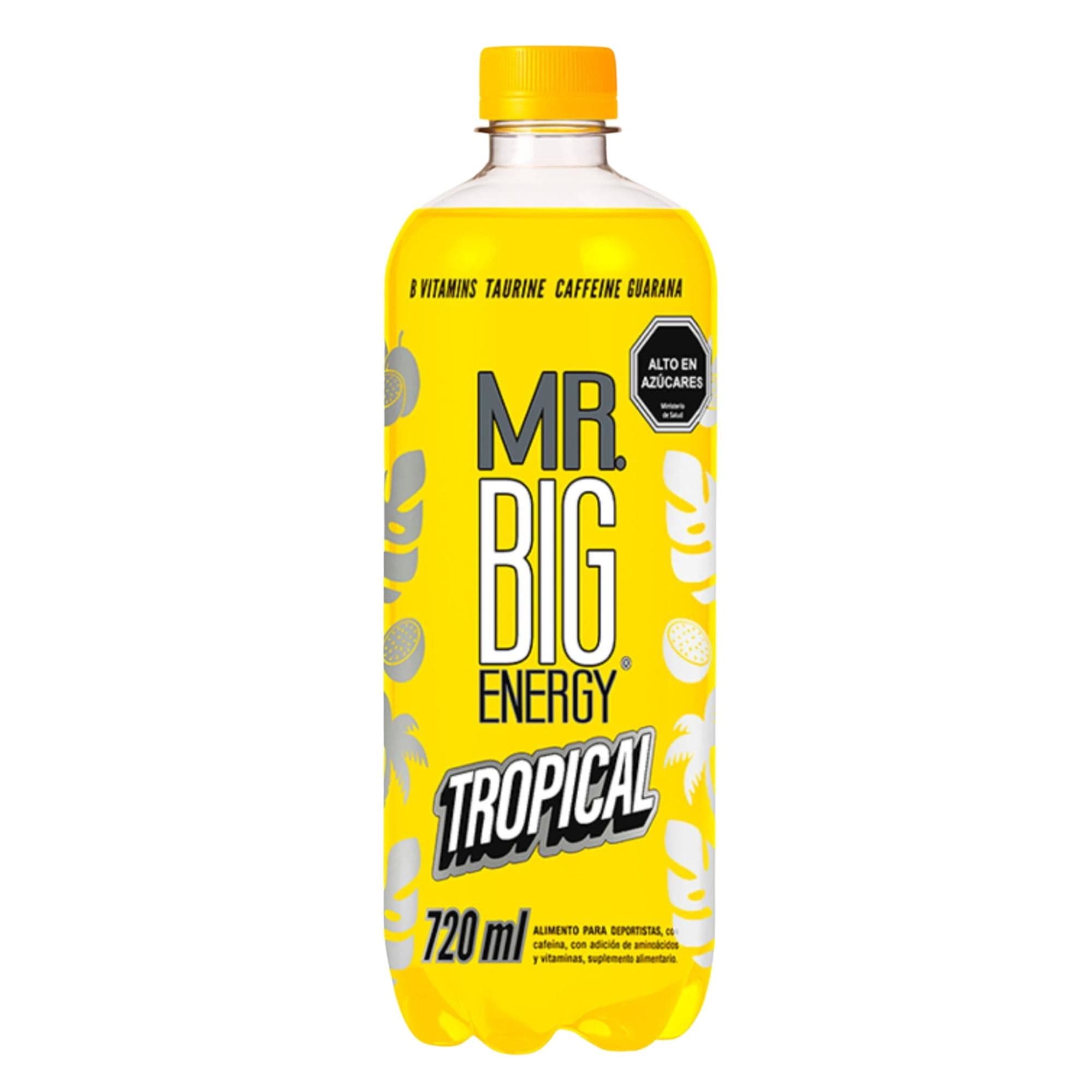 Bebida Energetica Tropical Botella, 720 ml
