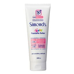Protector solar Simonds crema baby fps50, 200 ml