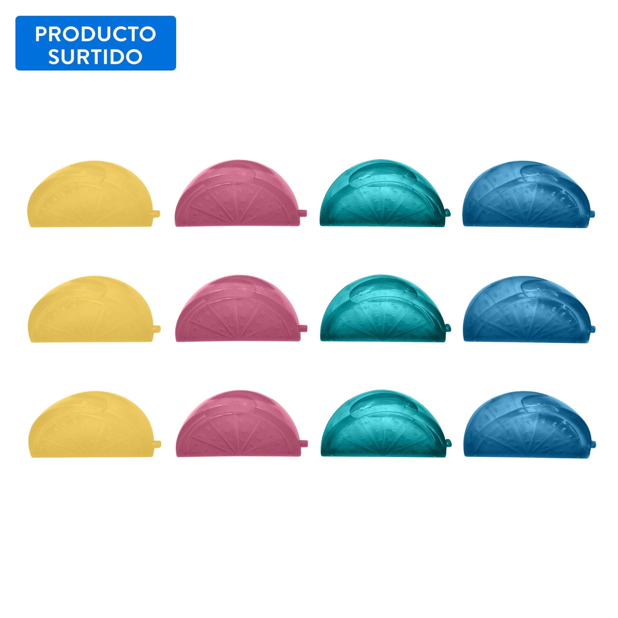 Set de cubos de Hielo reutilizables 12 pzs, producto surtido