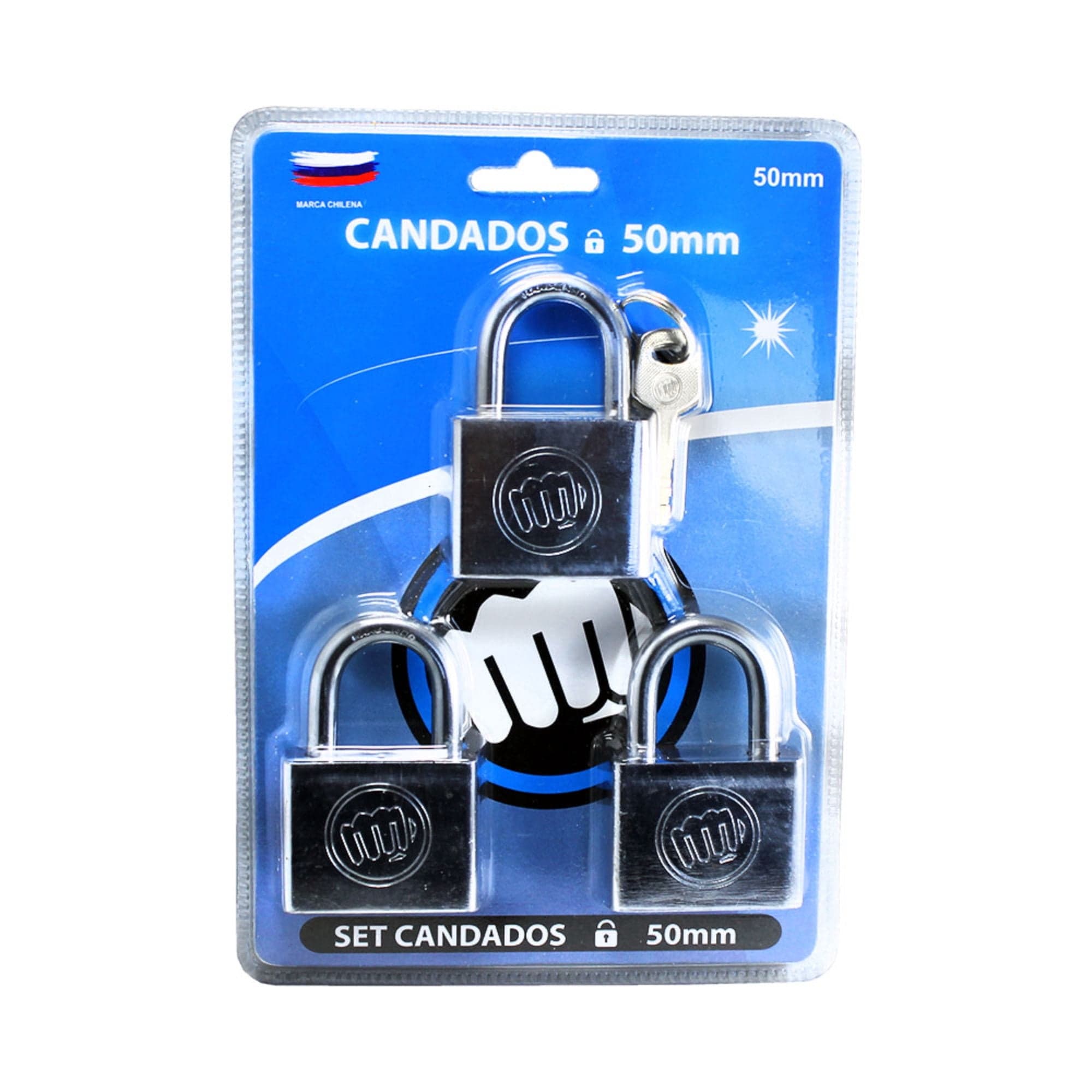 Candados Set 3 Un 50 mm