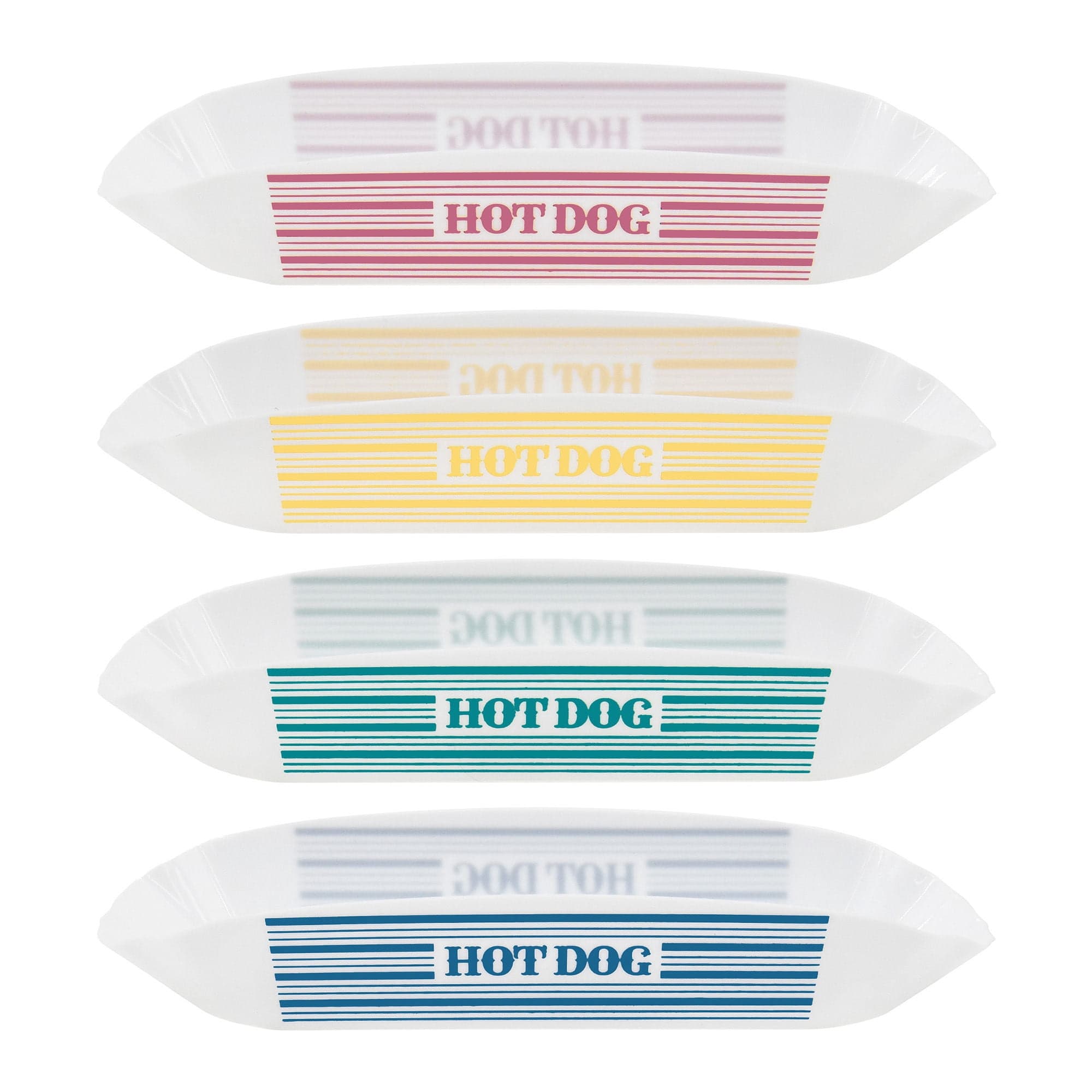 Accesorios Cocina Porta Hot Dog 4 piezas Plastico