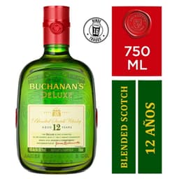 Whisky Blended Scotch 12 anos 40 Botella, 750 ml