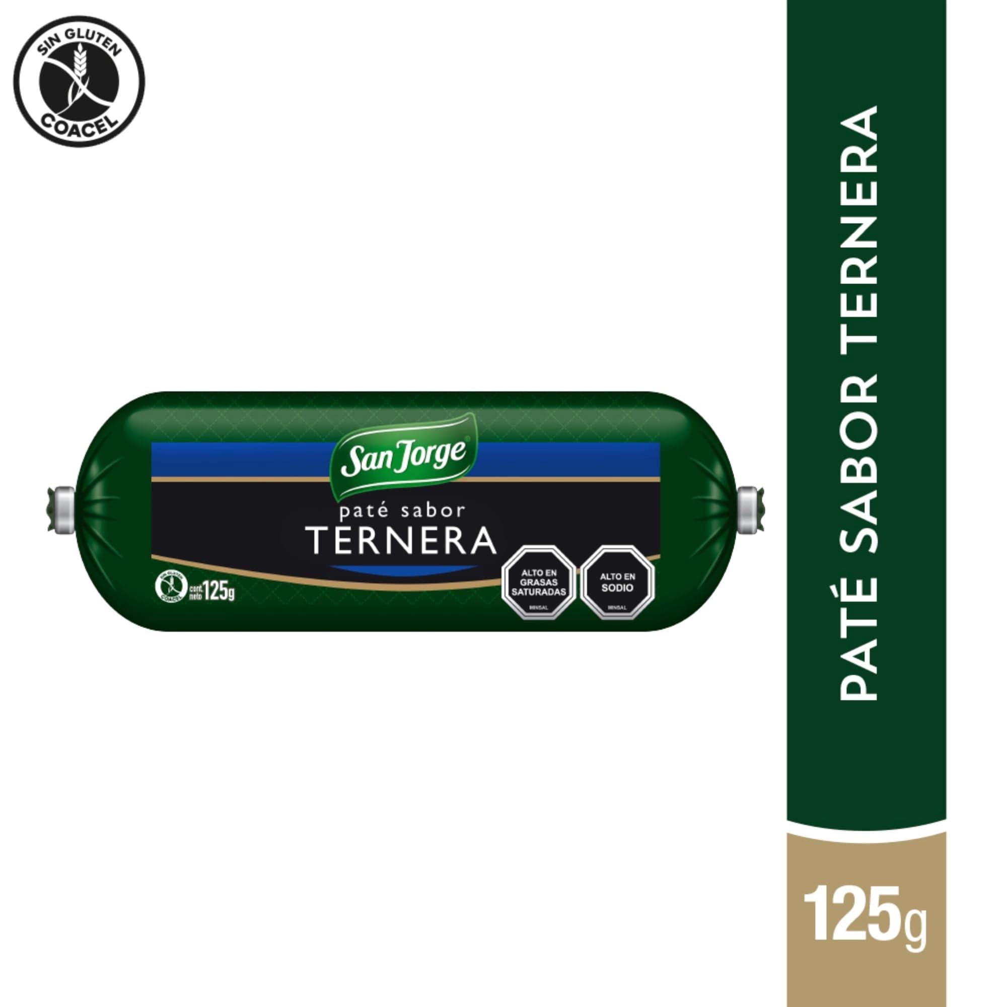 Pate Ternera Embutido Untable, 125 g