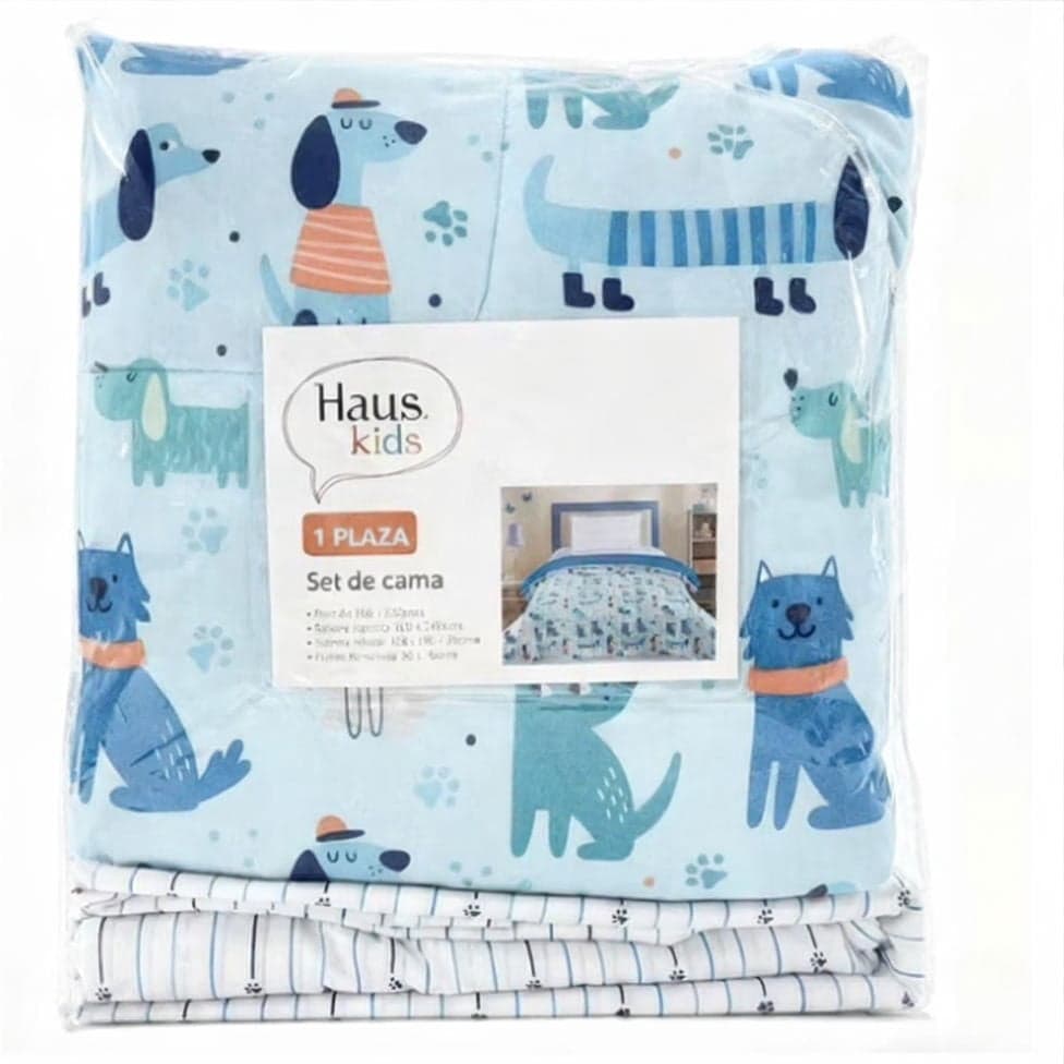 Set Cama Nino 1 Plaza 100% poliester