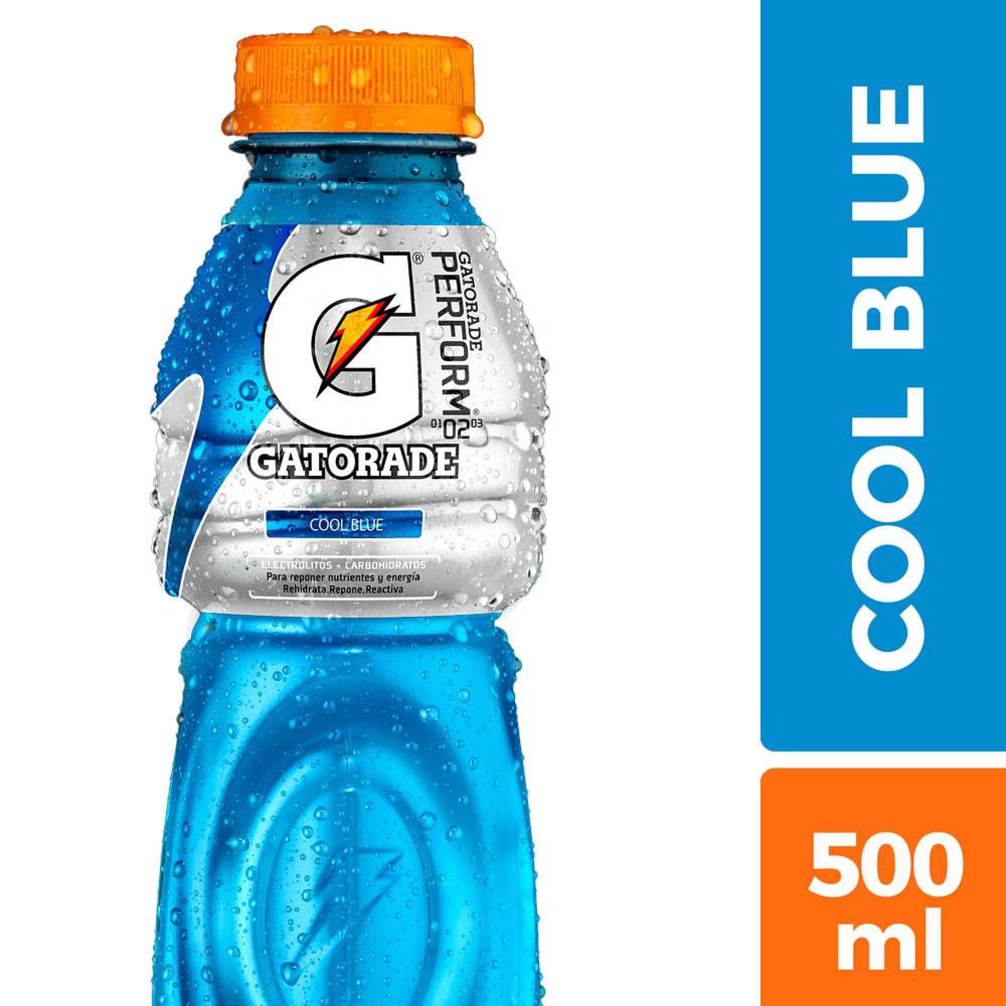 Bebida Isotonica Cool Blue Botella, 500 ml