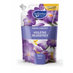 Jabon Liquido Ballerina Violetas Silvestres, 650 ml