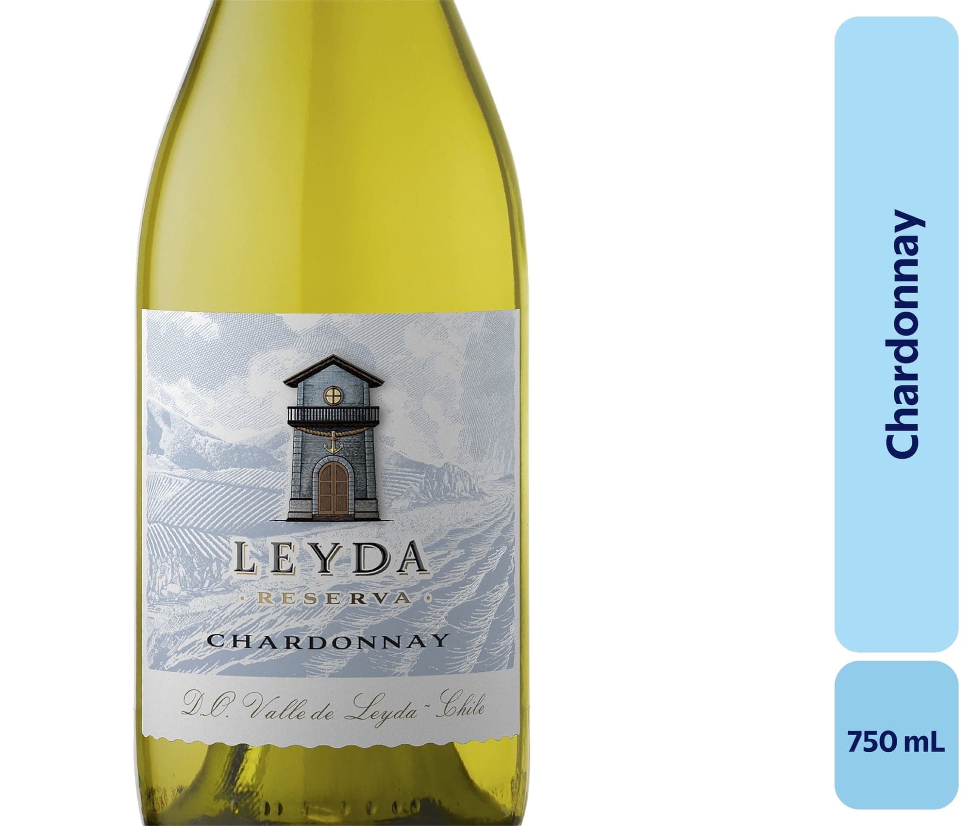 Vino Chardonnay Botella, 750 mL