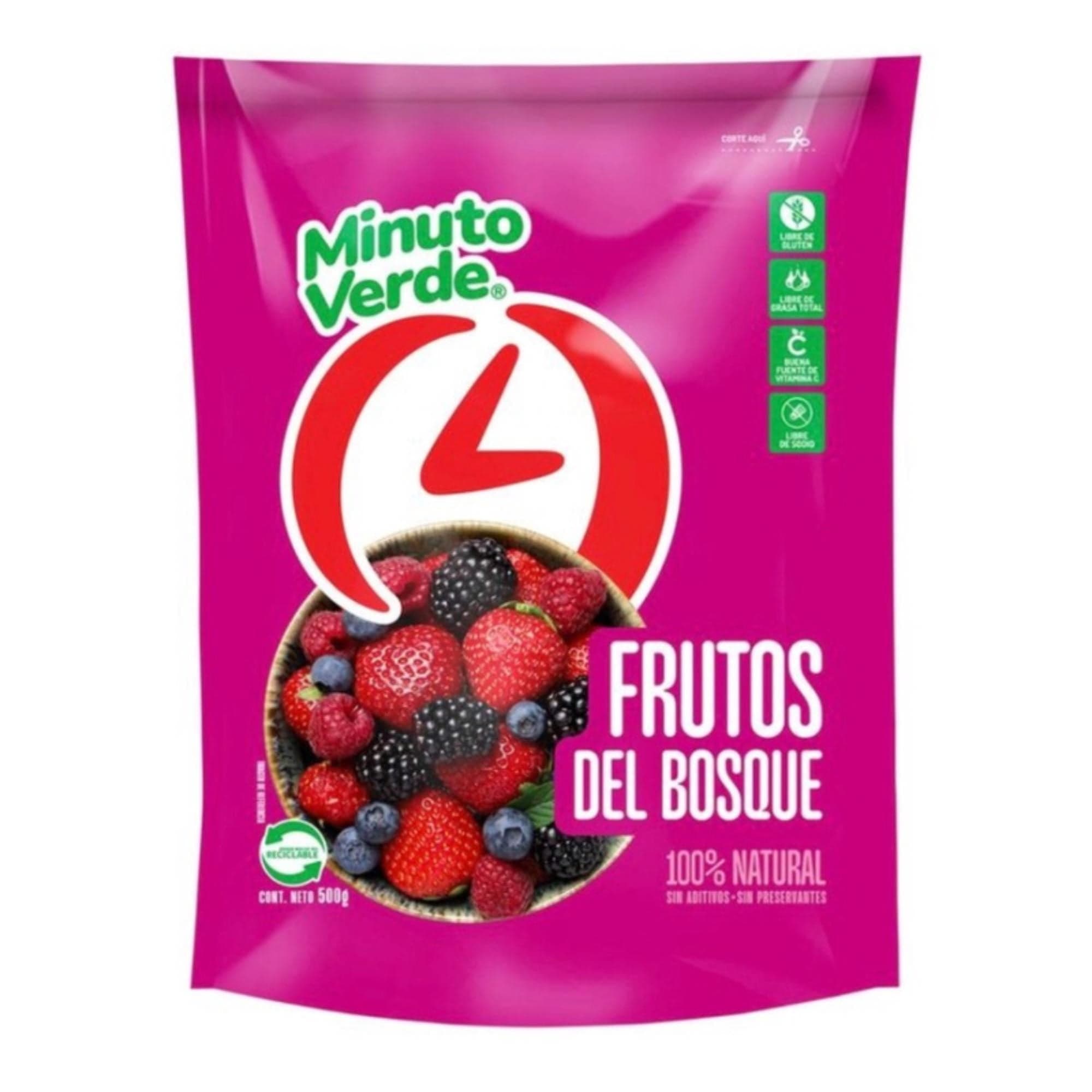 Mix de Frutas Berries Frutos del Bosque, 400 g