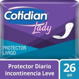 Protector Diario Largo Lady, 26 Un