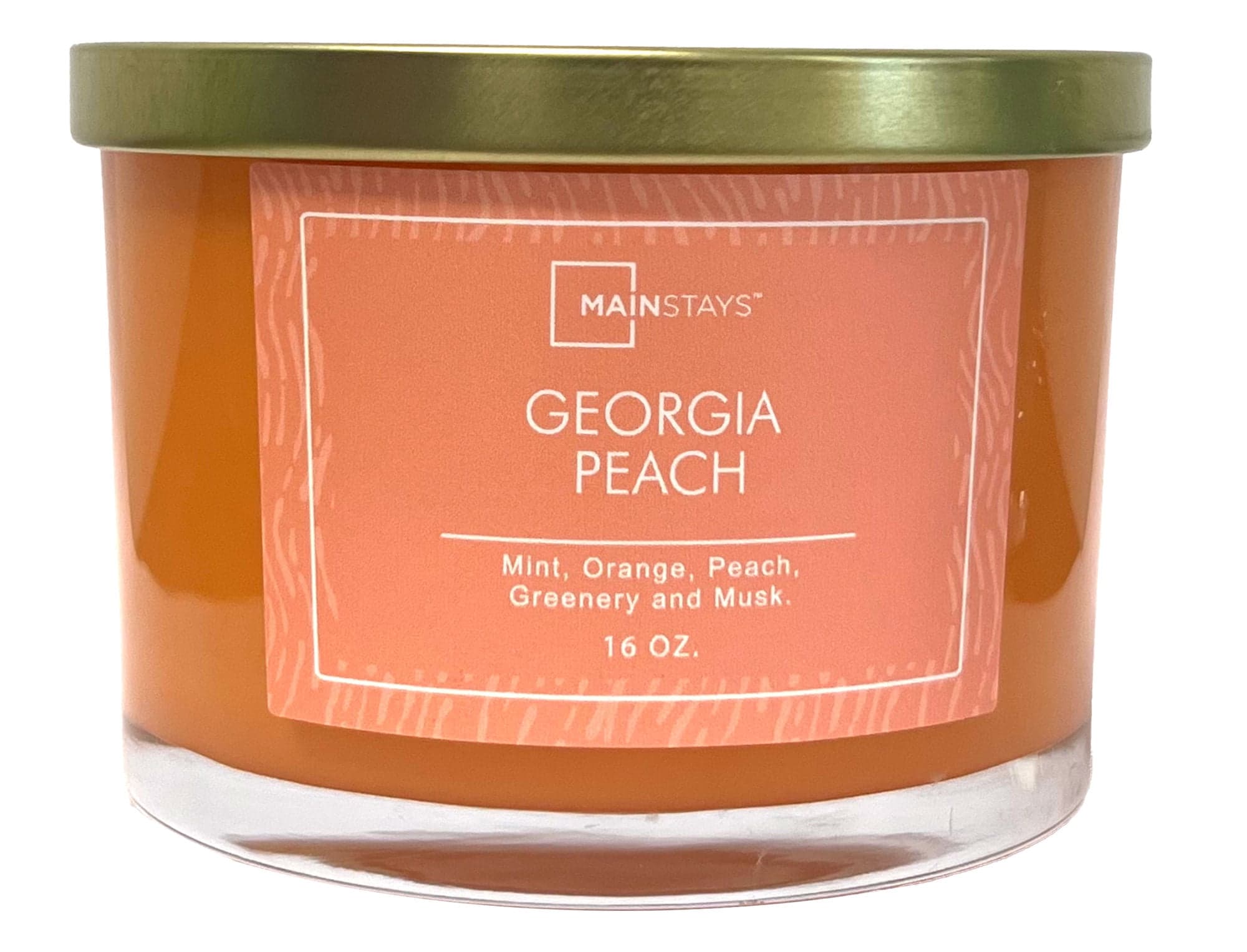 Vela aromatica 454G durazno Georgia Peach, 1 Un