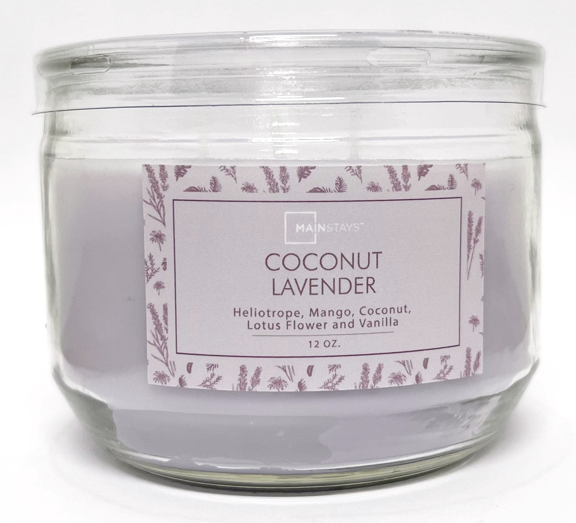 Velas y Esencias Aromatica Coconut Milk & Lavender Morado