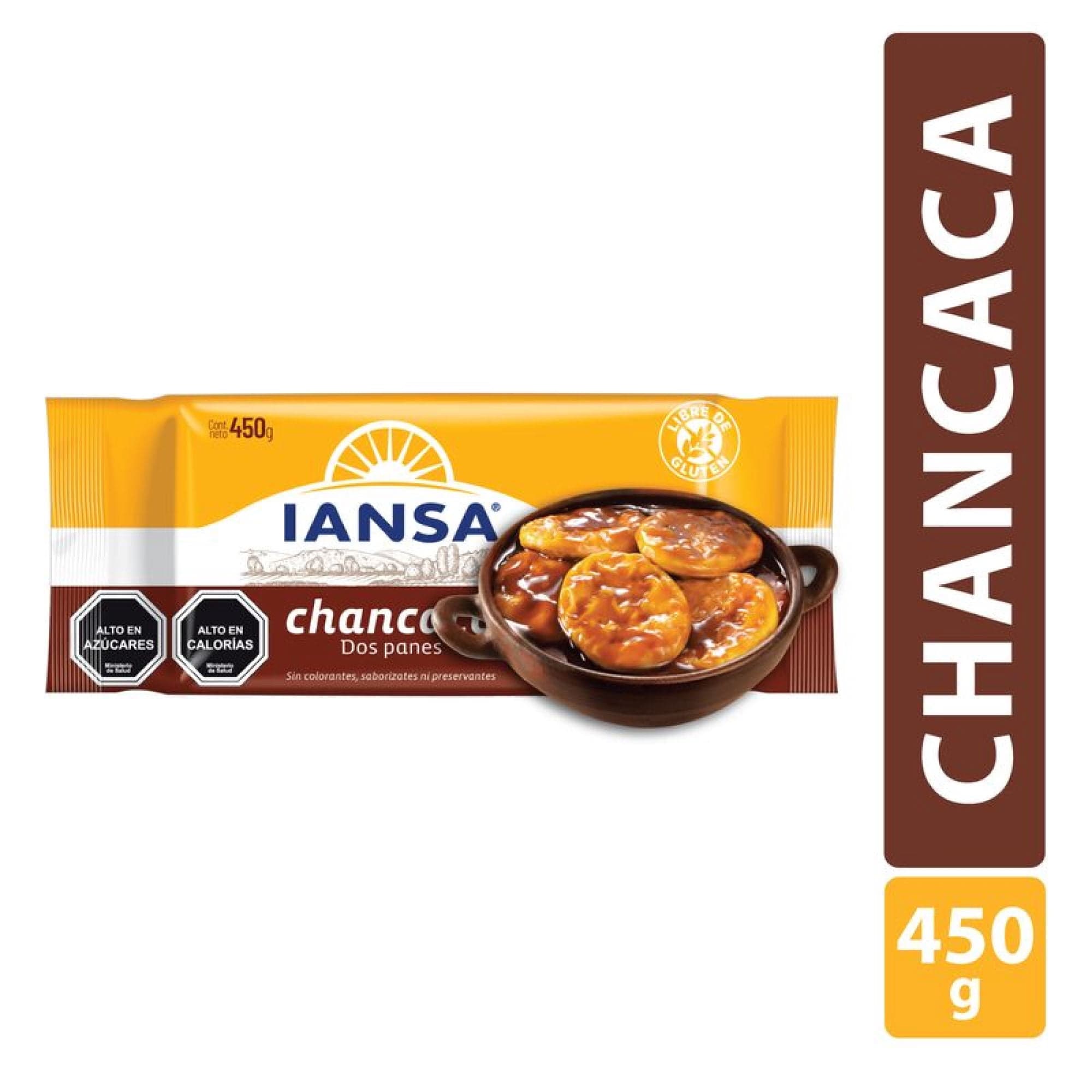 Chancaca Dos Panes Bolsa, 450 g