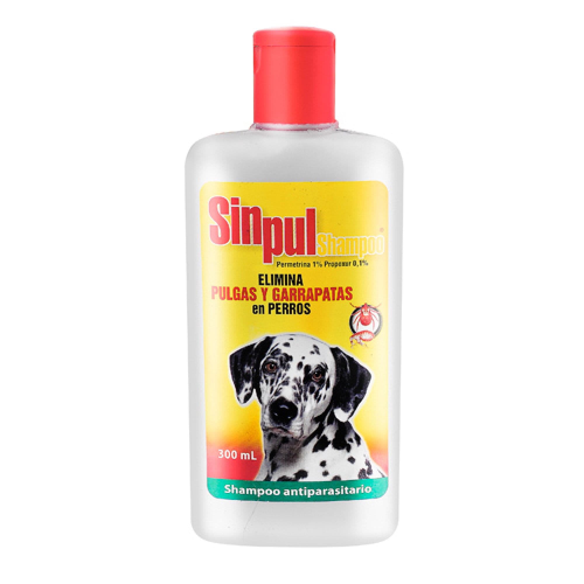 Shampoo para Perro Antiparasitario Botella, 300 ml