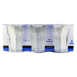 Set 6 Vaso huesillo vidrio 420ML transparente, 1 Un