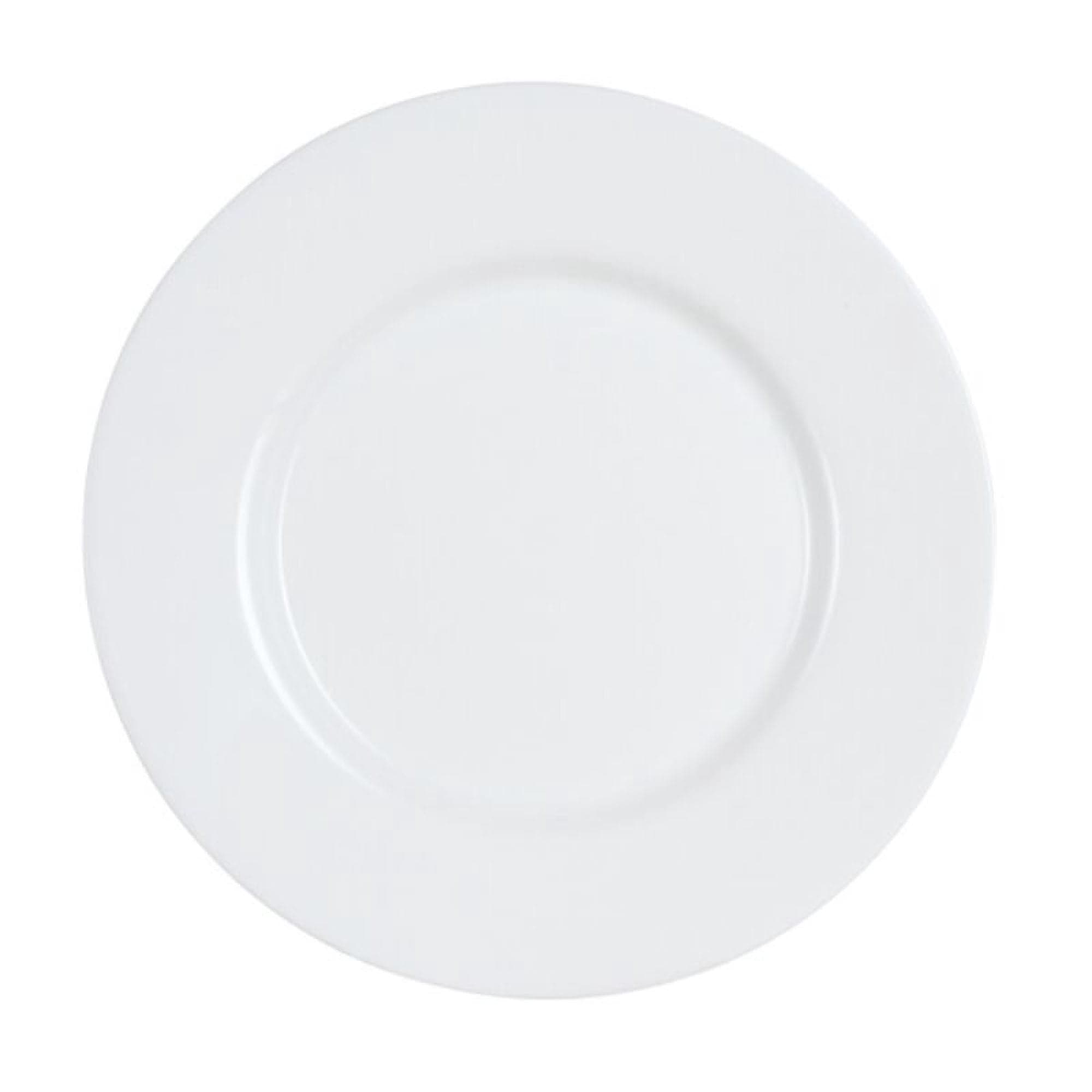 Plato Bajo Everyday 24 Cm 1 Pieza Vidrio Opalizado Blanco, 1 Un
