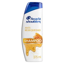 Shampoo Head & Shoulders Anti-Resequedad Nutricion Diaria, Miel Y Aceites Esenciales, 375 ml