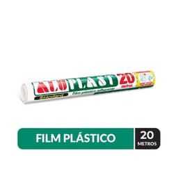Papel Film Plastico 20 Metros Sin Corte, 1 Un