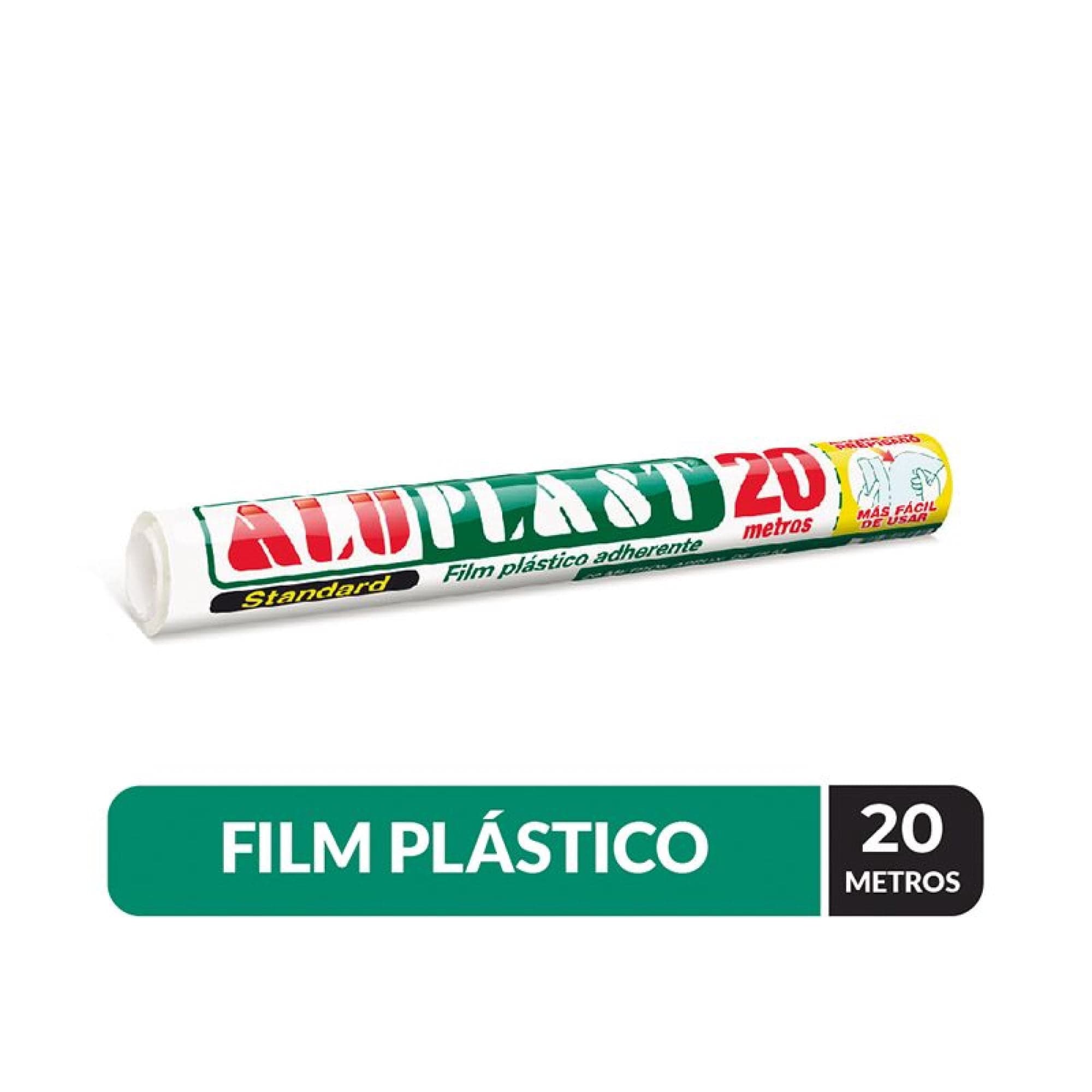 Papel Film Plastico 20 Metros Sin Corte, 1 Un