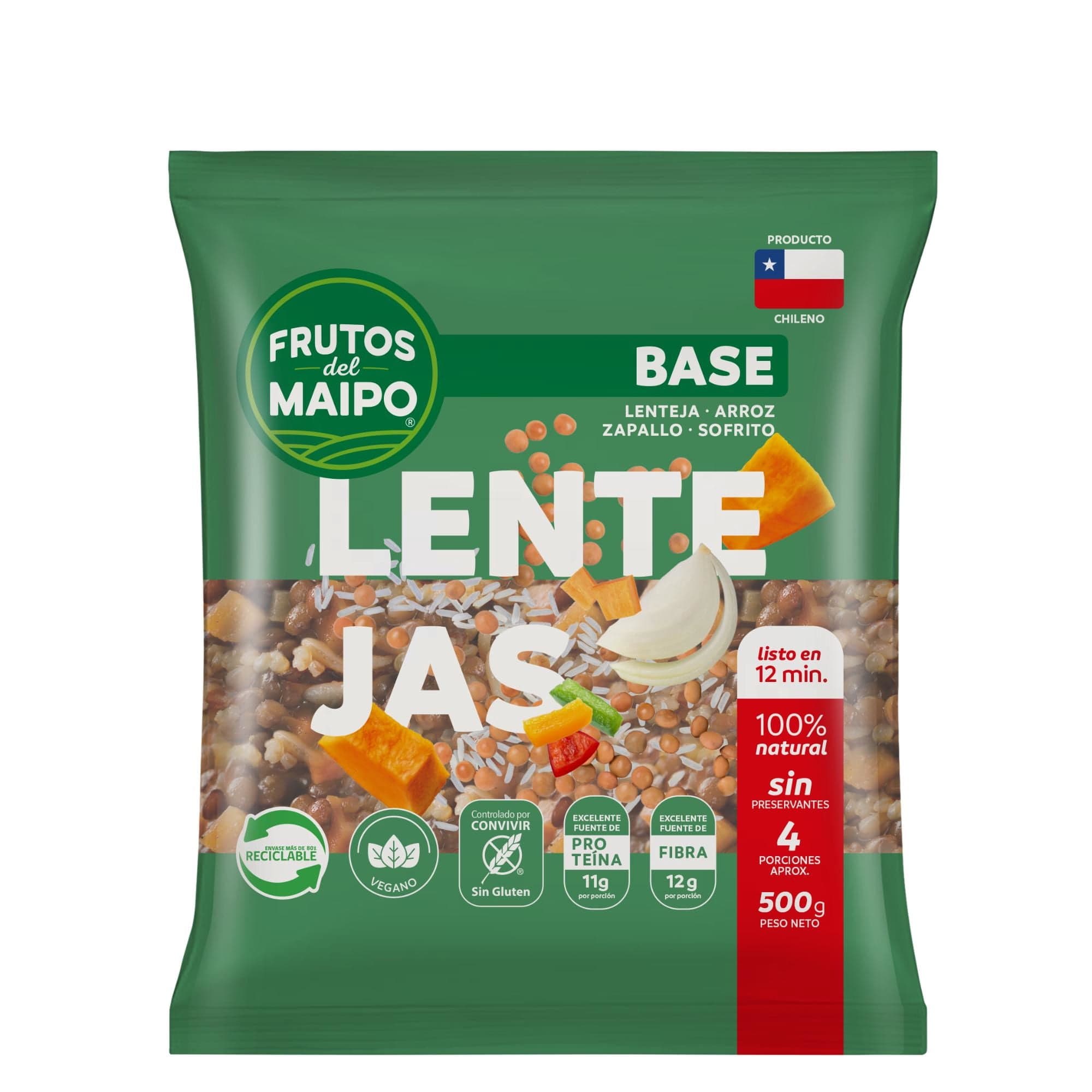 Base para Cocinar Lentejas, 500 g