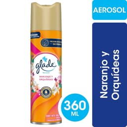 Desodorante Ambiental Aerosol Naranja y Orquideas Lata, 360 ml