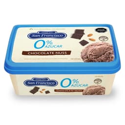Helado de Chocolate Nuss Sin Azucar Cassata, 1 L