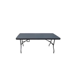 Mesa Plegable negra 180 cm