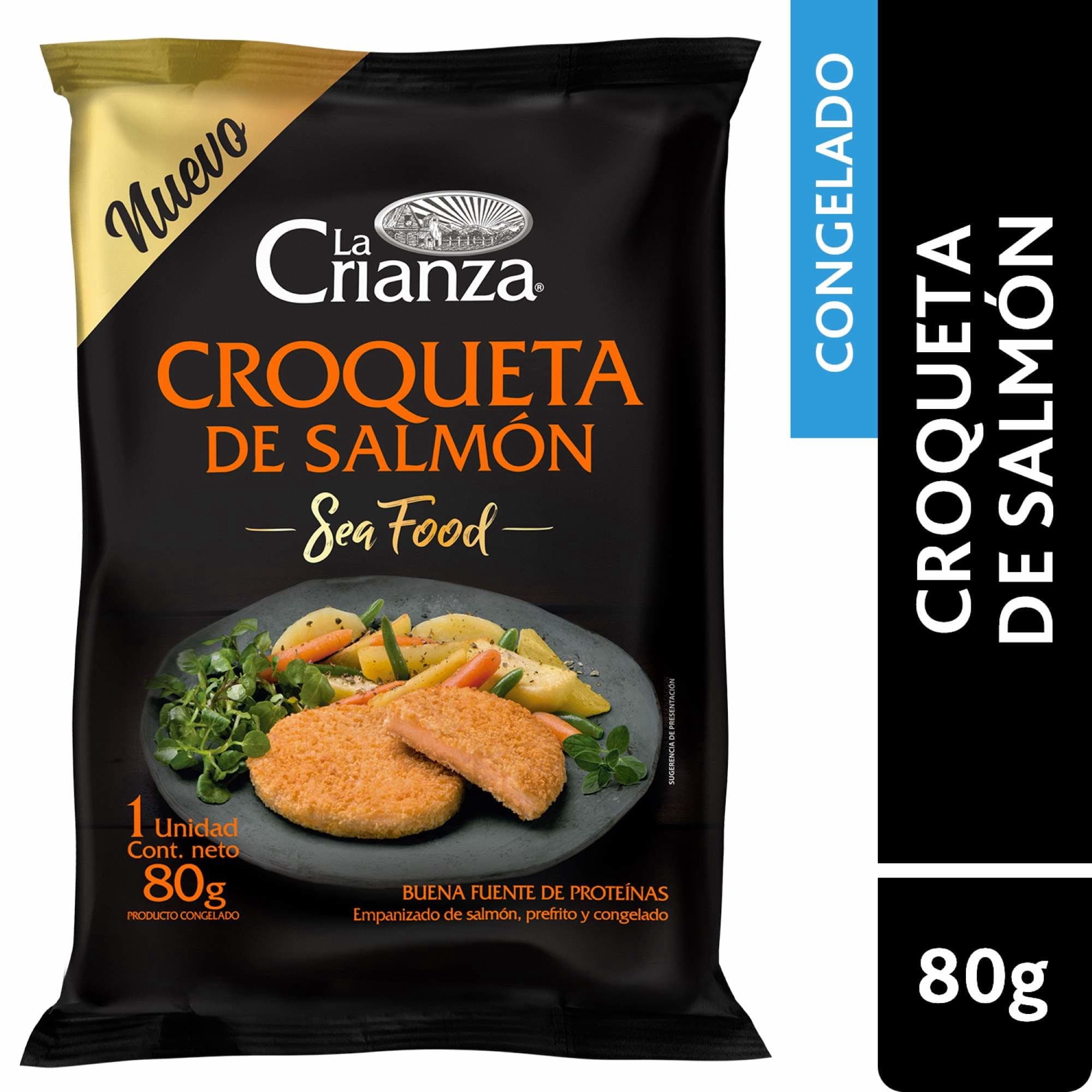 Croqueta Salmon, 80 g