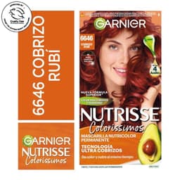 Coloracion Nutrisse Cabello 6646 Cobrizo Rubi, 1 Un