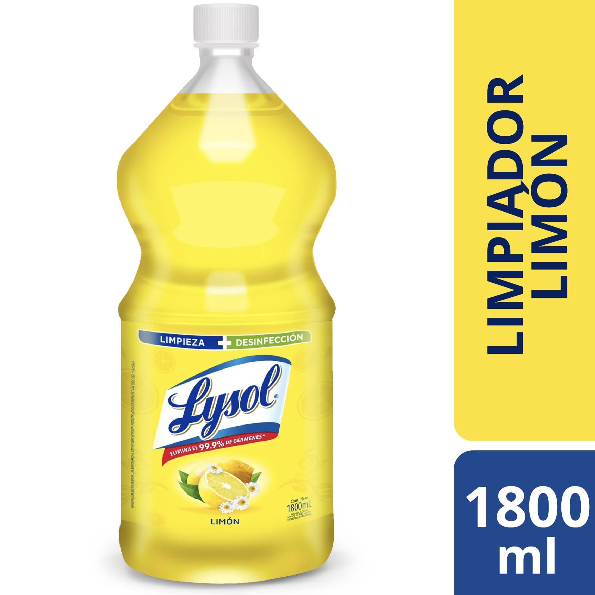 Limpiador Liquido Desinfectante Limon
