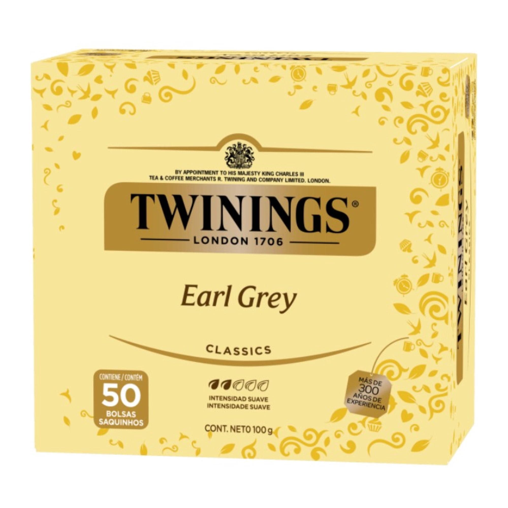 Te Earl Gray Caja, 50 un