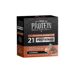 Barra Wild Protein Pro Chocolate Hazelnut 4 Un, 240 g