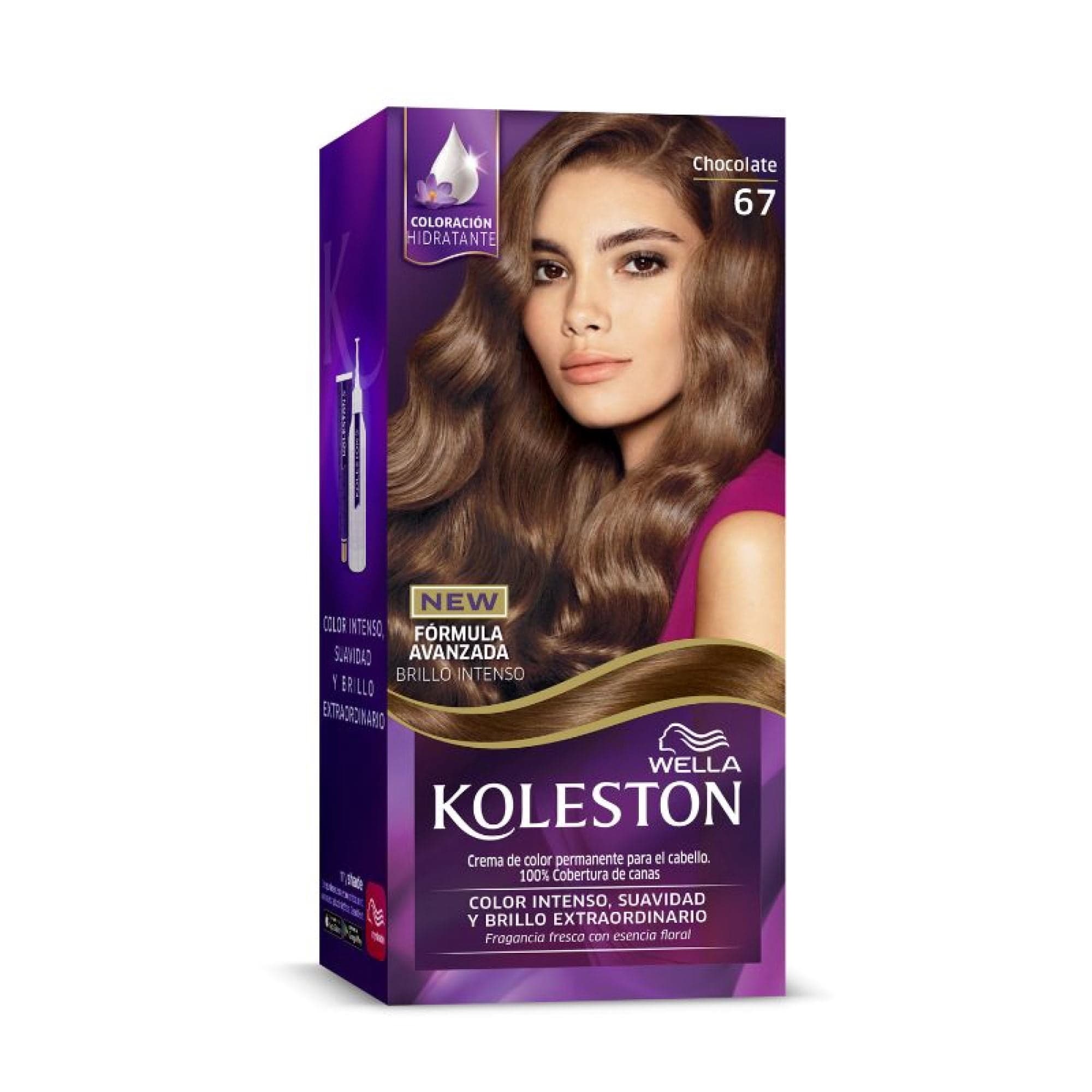 Coloracion Koleston Cabello Minikit 67 Chocolate Deity, 1 un