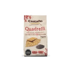 Galletas Horneadas Quadrelli Con Harina De Canamo Y Semillas De Amapola, 150 g