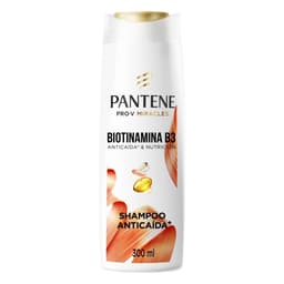 Shampoo Pantene Anticaida+ Biotinamina B3 Para Cabello Debil, 300 ml