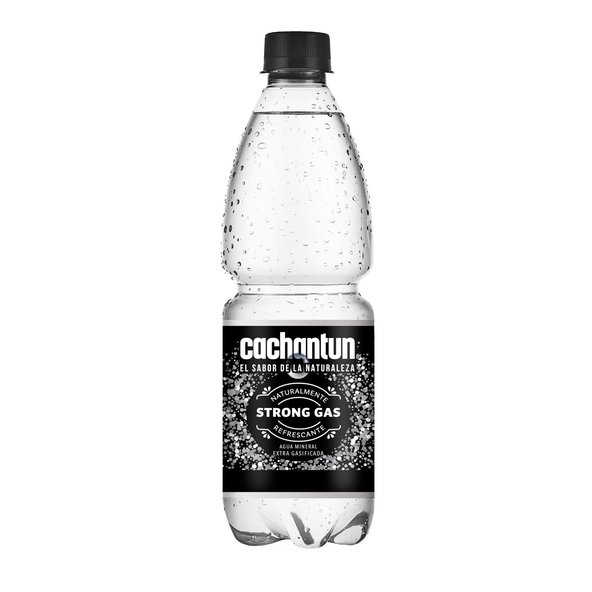 Agua con Gas Strong Botella, 600 ml