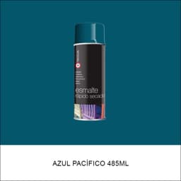Pintura Esmalte Brillante en Spray Sintetico Azul Pacifico