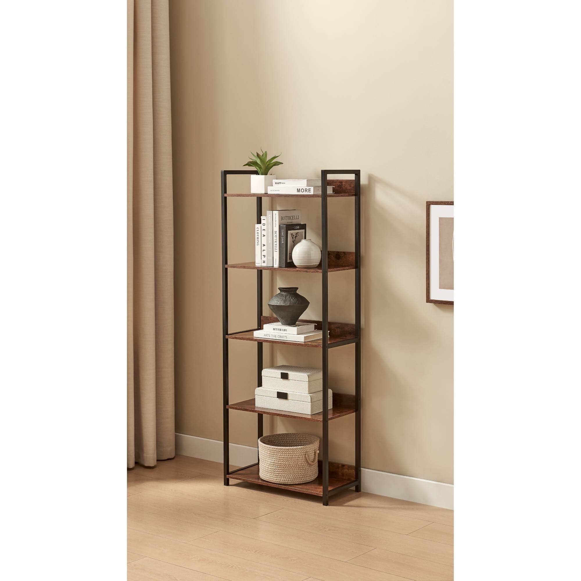 Estante 5 Niveles Industrial 55x27x140cm