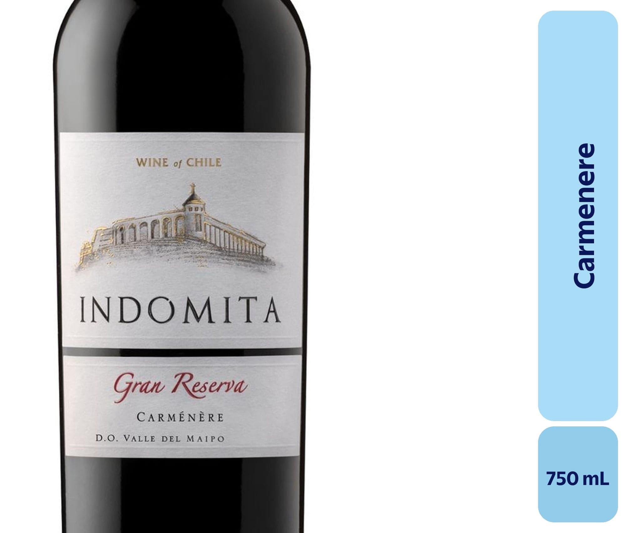 Vino Carmenere Botella, 750 mL