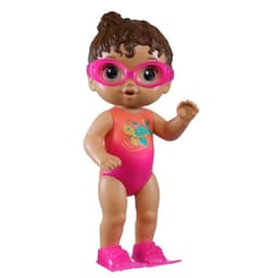 Muneca Baby Alive Sunny la nadadora Bebe cabello castano