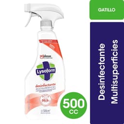 Limpiador Liquido Desinfectante Multisuperficies Gatillo, 500 ml