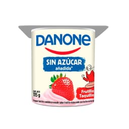 Yogurt Sin Azucar Anadida Frutilla, 115 g