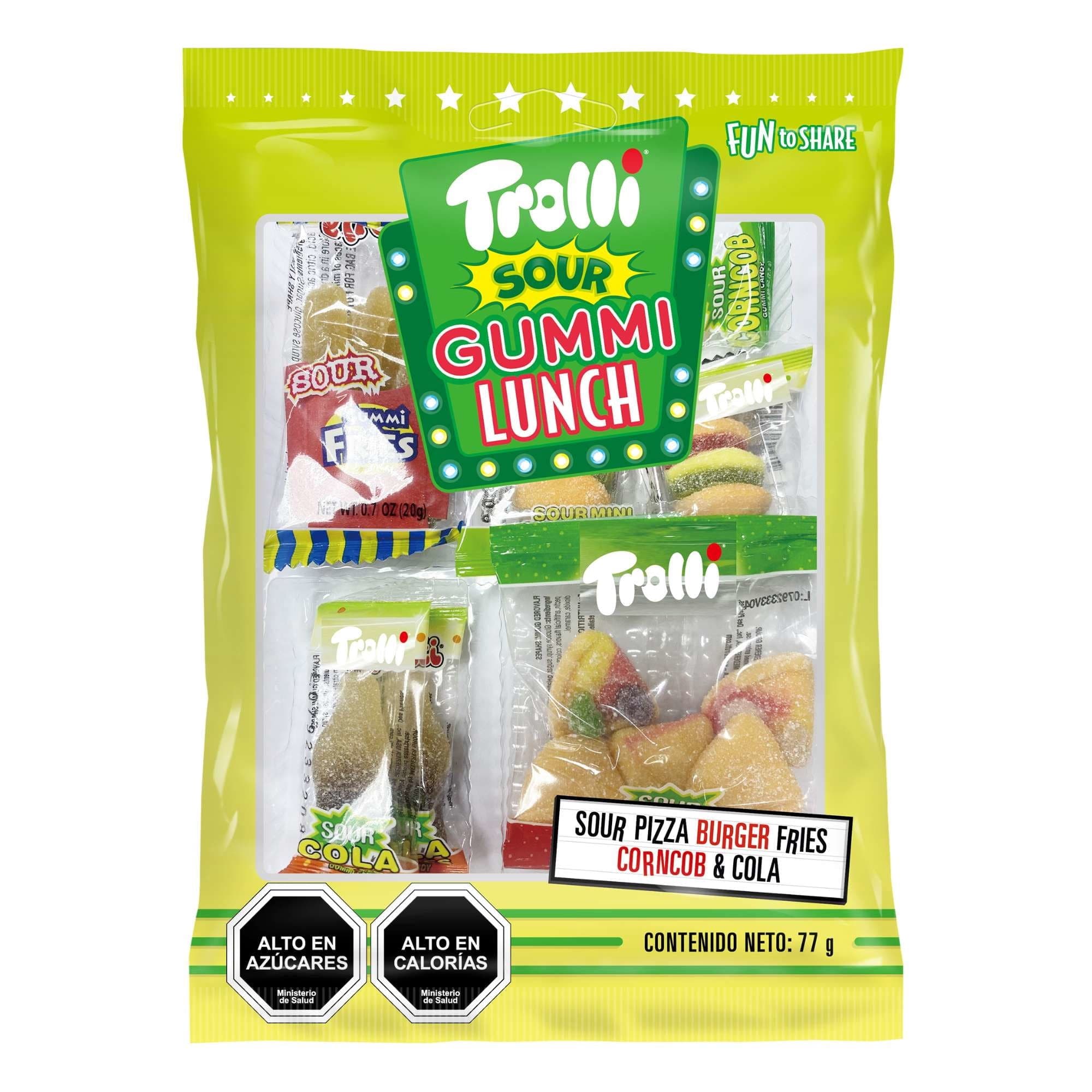 Gomitas Loncheras Acidas, 77 g
