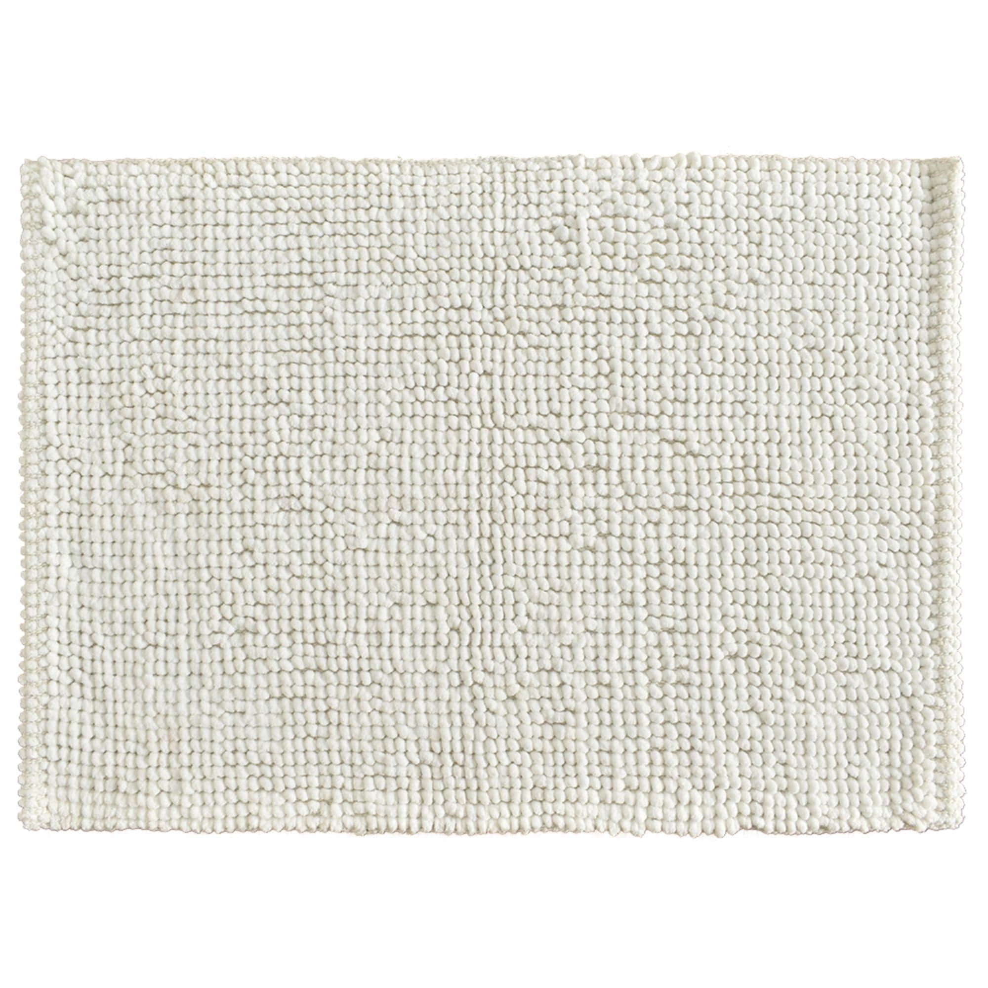 Piso Bano Pompom 40x60cm Algodon