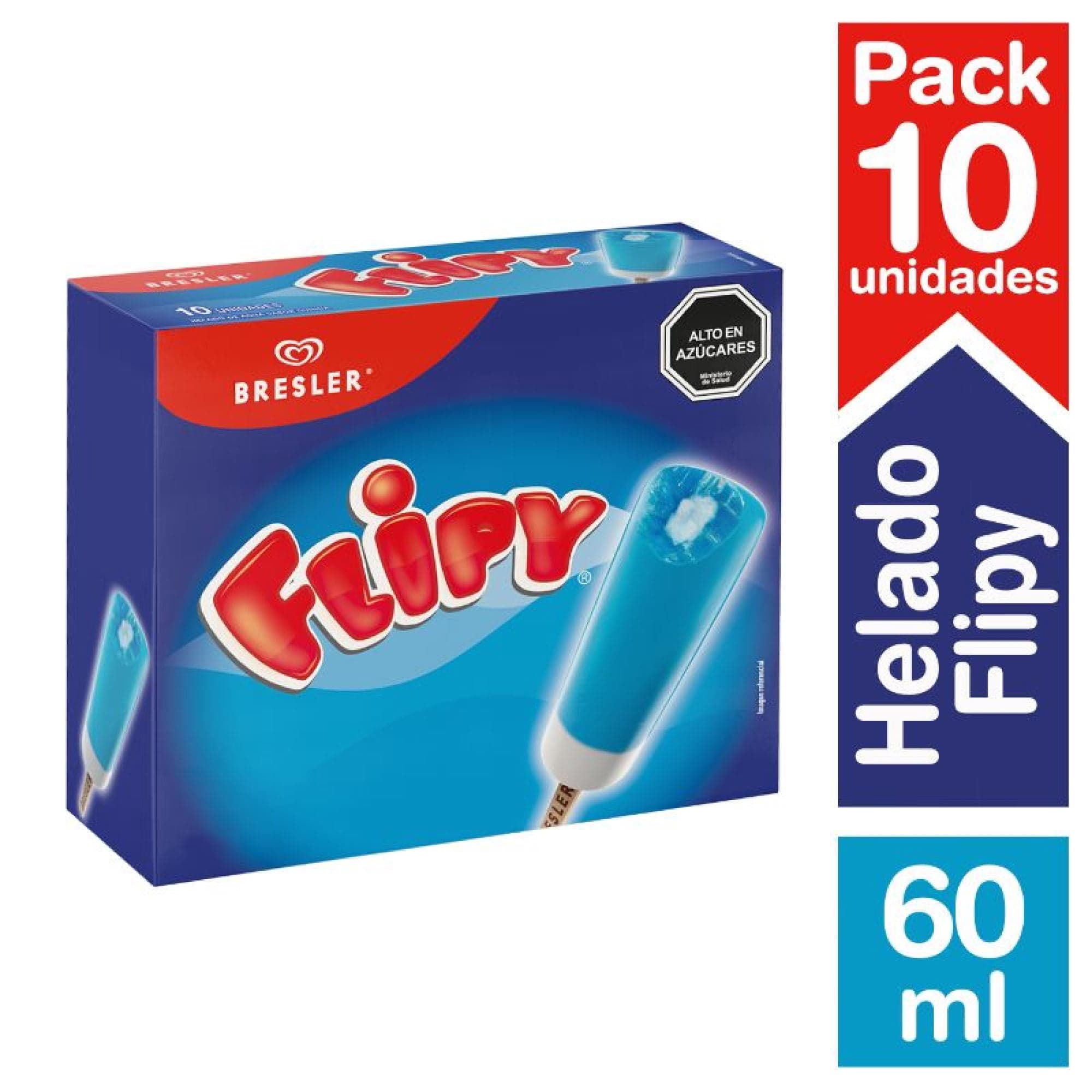 Helado Paleta Flipy Caja, 60 ml