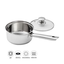 Cacerola Acero 14cm 0.95 Litros 2 Piezas